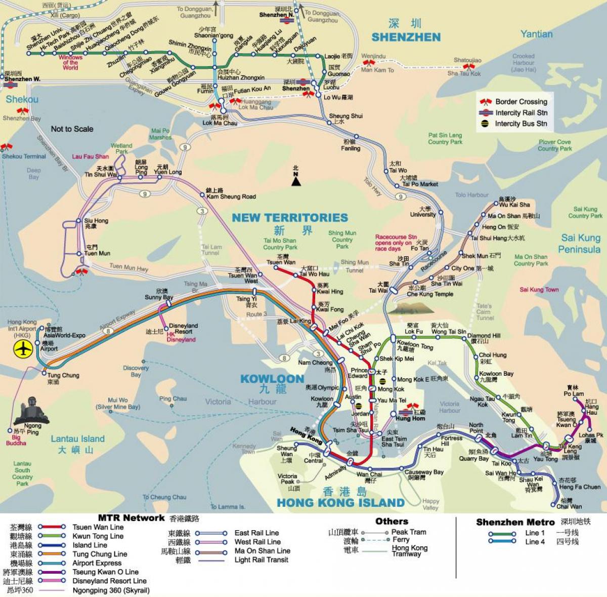 HK underground map