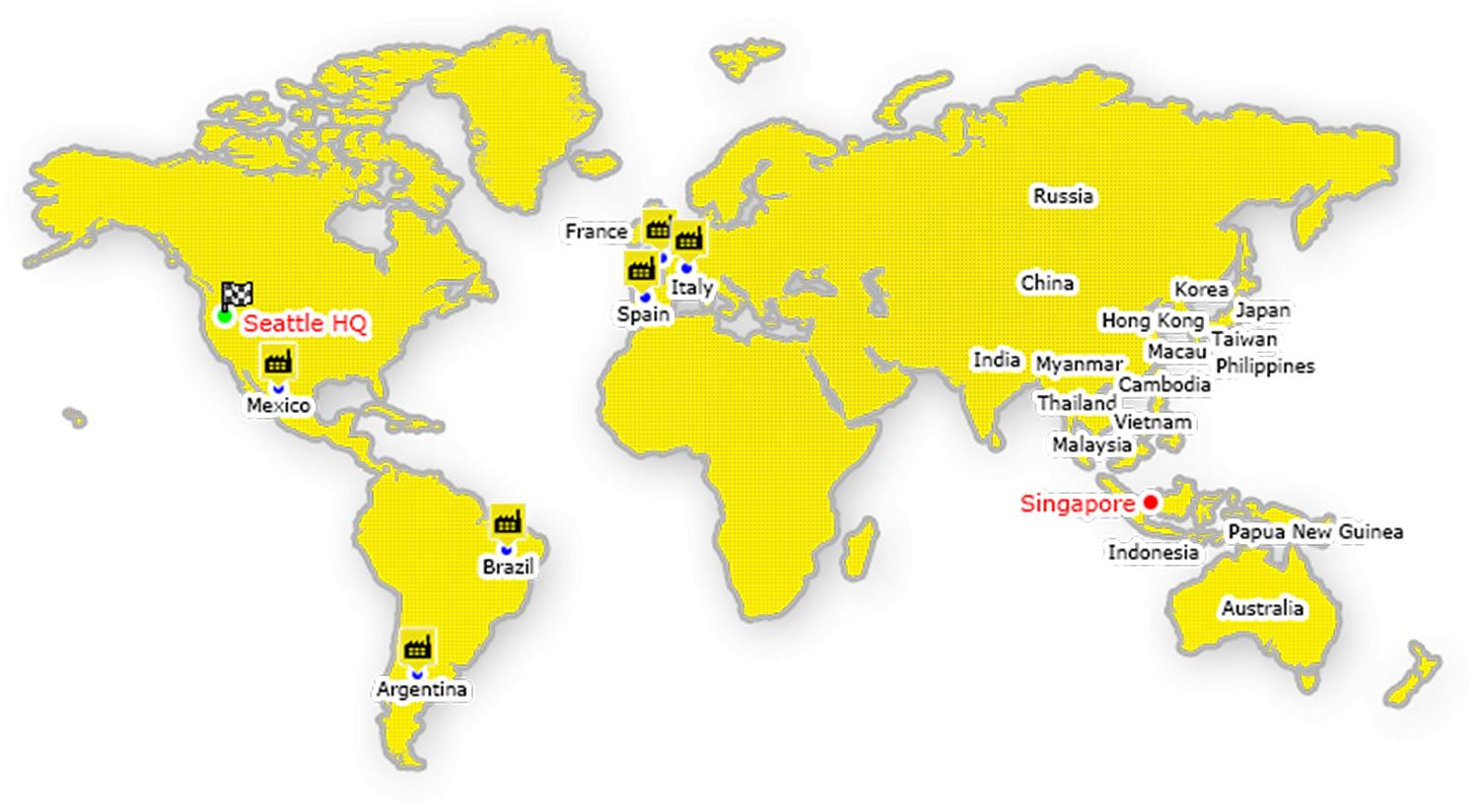 Hong Kong On A World Map - Oconto County Plat Map