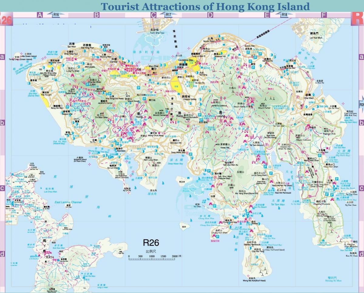 Hong Kong on the map