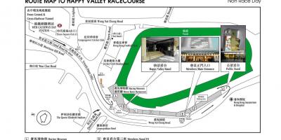 Map of Happy Valley Hong Kong