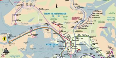 MTR Hongkong map